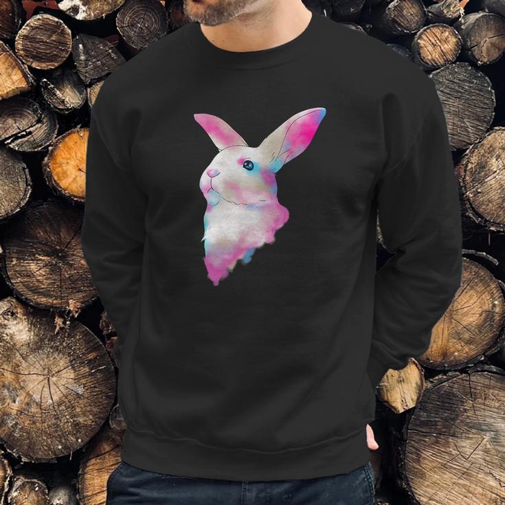 Space Galactic Awesome Rabbit Bunny Galaxy Sweatshirt Gifts for Him