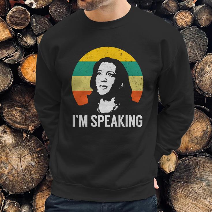 Im Speaking Kamala Vintage Sweatshirt Gifts for Him