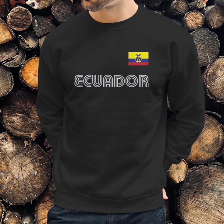 Spiritforged Apparel Ecuador Soccer Jersey Sweatshirt Gifts for Him