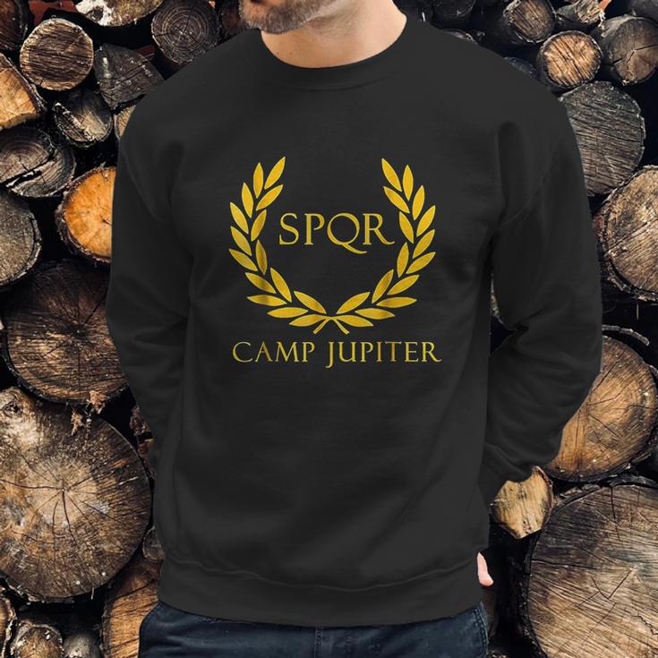 Spqr Senatus Populus Que Romanus Camp Jupiter Sweatshirt Gifts for Him