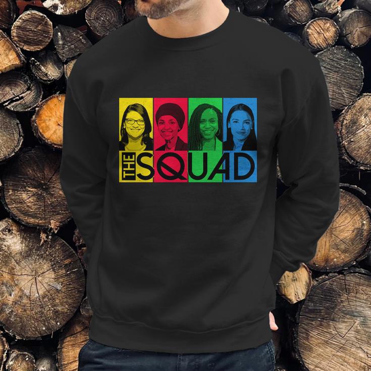 The Squad Aoc Ilhan Omar Tlaib Pressley Sweatshirt Gifts for Him