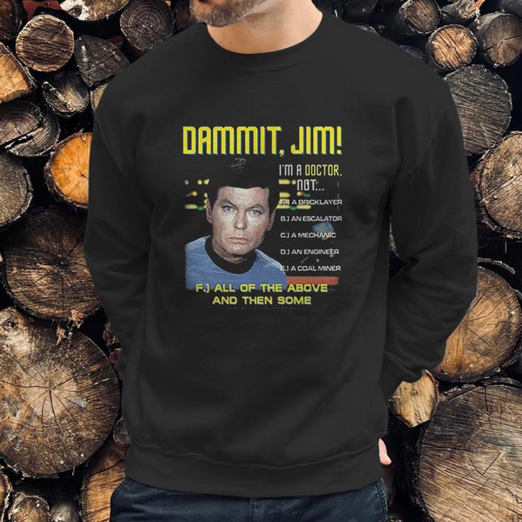 Star Trek All Of The Above Original Series Sweatshirt Gifts for Him