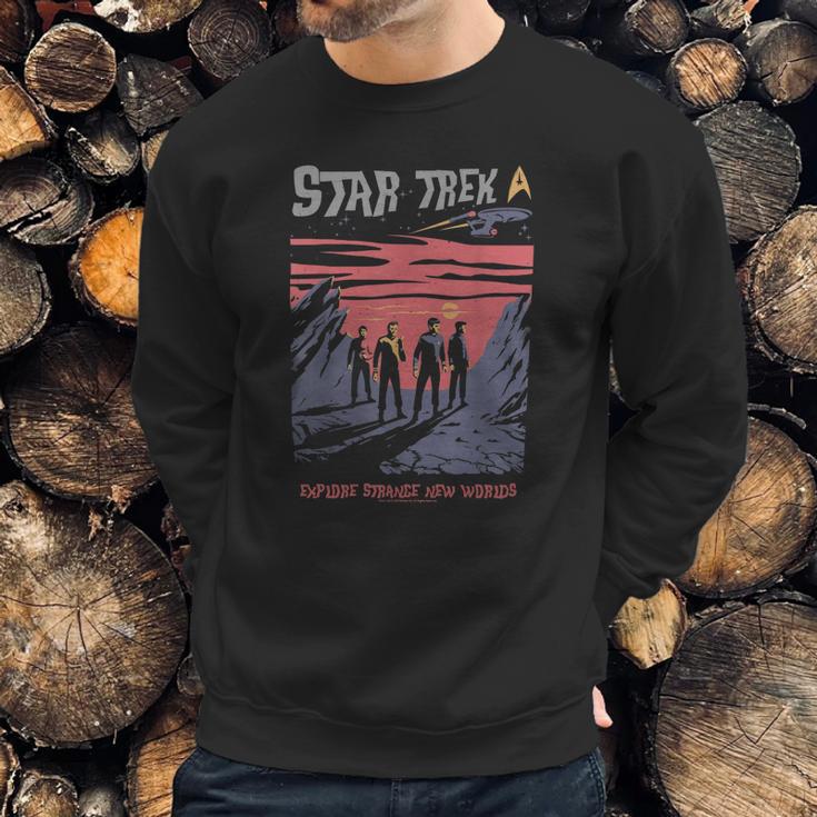 Star Trek Explore Strange New Worlds Art Graphic T-Shirt Sweatshirt Gifts for Him