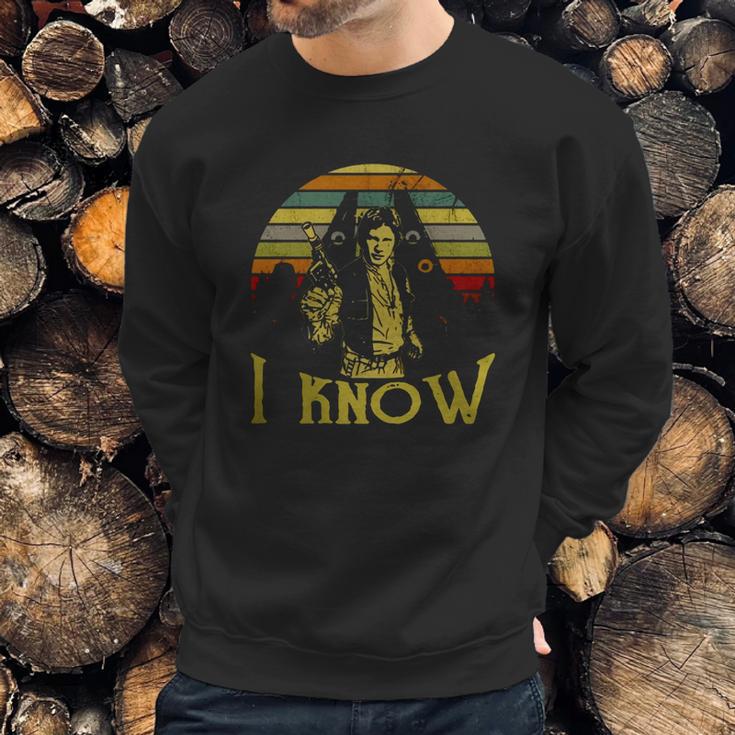 Star Wars Harrison Ford I Know Sweatshirt Gifts for Him