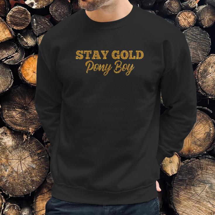 Stay Gold Ponyboy Outsider Sweatshirt Gifts for Him