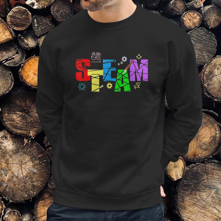 Steam And Art Stem Creativity Maker Sweatshirt Gifts for Him