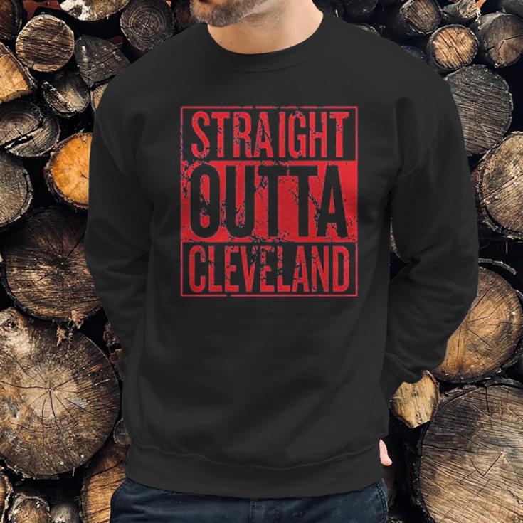 Straight Outta Hometown Pride Fantasy Baseball Fans Sweatshirt Gifts for Him