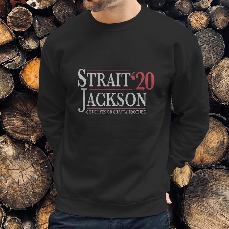 Strait Jackson 20 Check Yes Or Chattahoochee Sweatshirt Gifts for Him