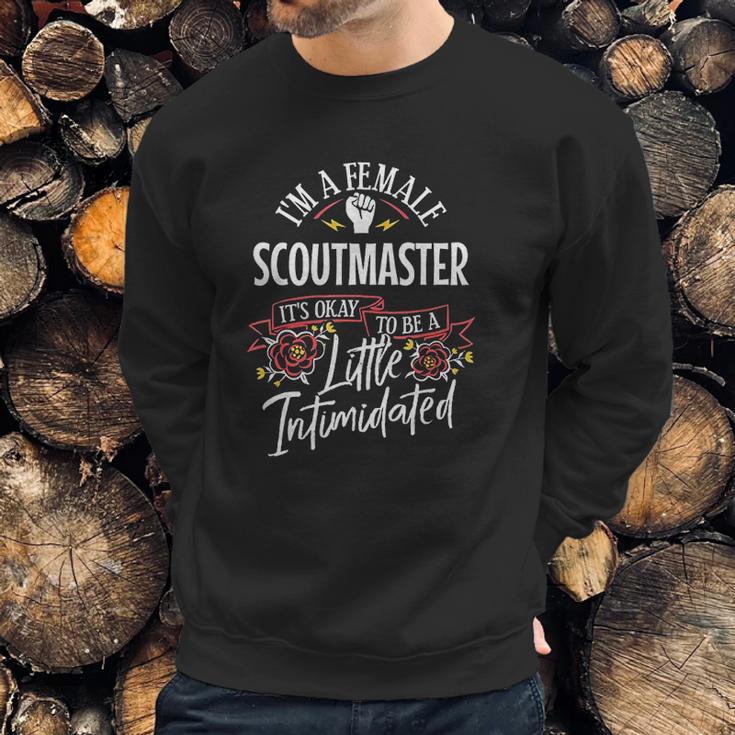 Strong Woman Scoutmaster Sweatshirt Gifts for Him