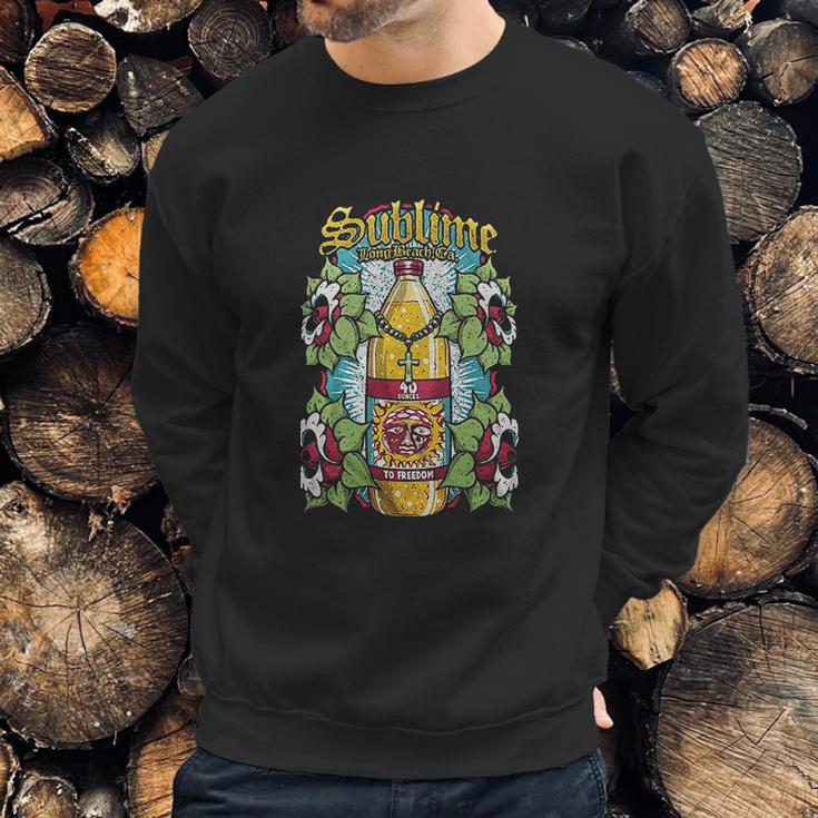 Sublime 40 Oz Bottle Slim Fit Sweatshirt Gifts for Him