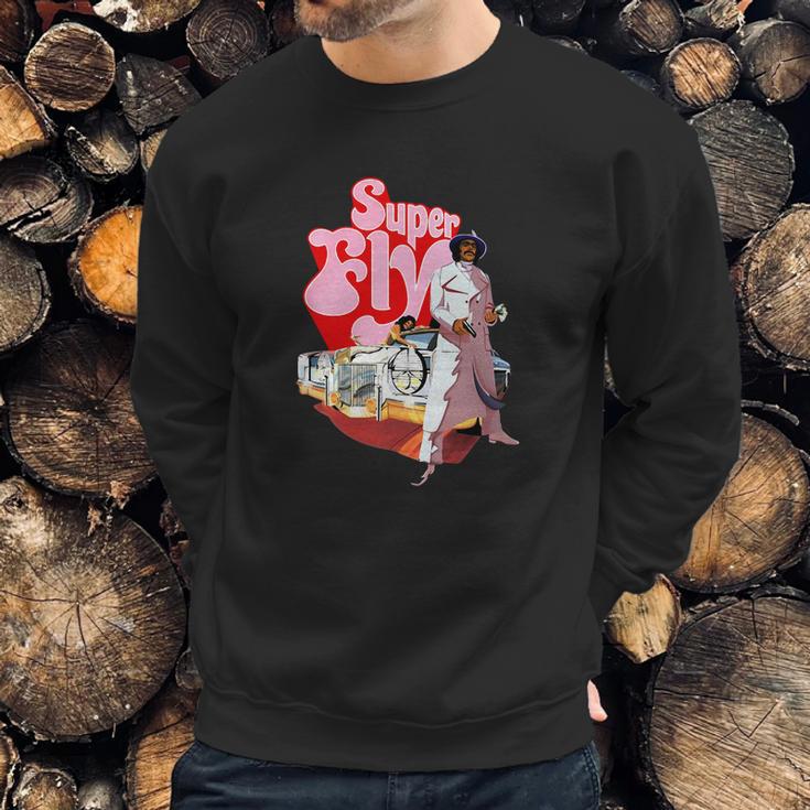 Superfly Retro Design Sweatshirt Gifts for Him