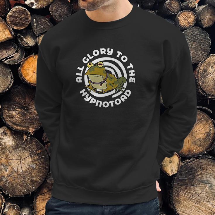 T All Glory To The Hypnotoad Futurama Obey Funny Sweatshirt Gifts for Him