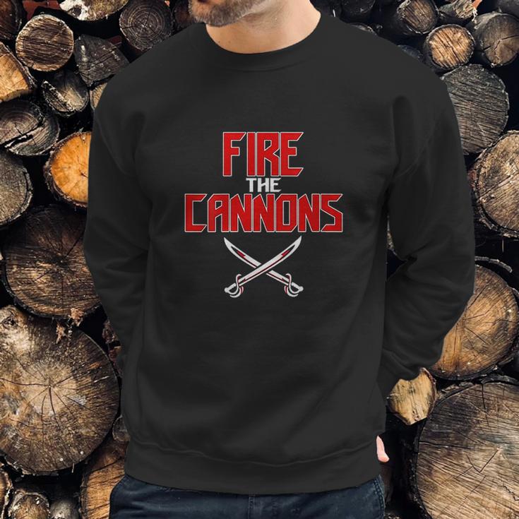 Tampa Bay Football Fire The Cannons Touchdown Sweatshirt Gifts for Him