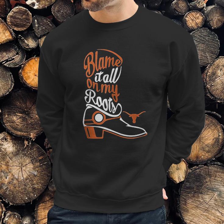 Texas Longhorns Living Roots Graphic Sweatshirt Gifts for Him