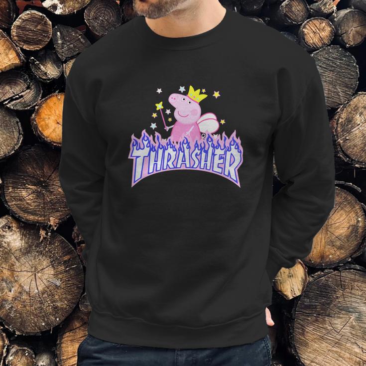 Thrasher Peppa Pig Thrasher Sweatshirt Gifts for Him