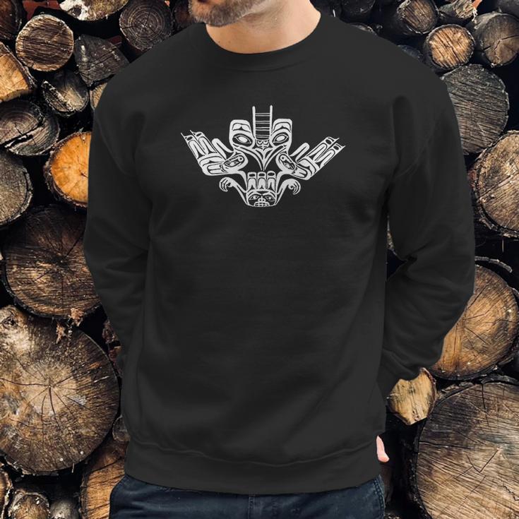 Thunderbird Northwest Haida Tribe Native Sweatshirt Gifts for Him