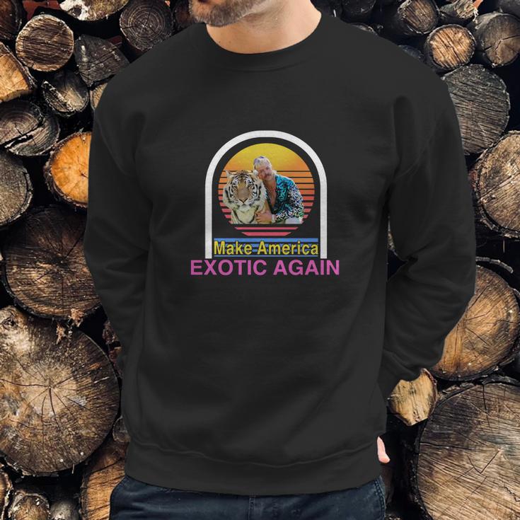 Tiger King Joe Exotic Make America Exotic Again 2020 Sweatshirt Gifts for Him