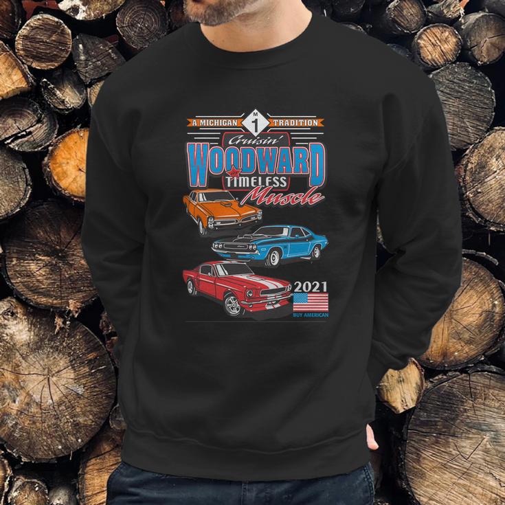 Timeless Muscle Woodward Ave M1 Sweatshirt Gifts for Him