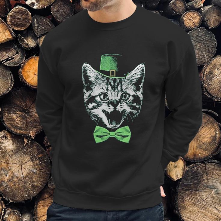 Tipsy Elves Funny Character And Leprechaun St Patricks Day Sweatshirt Gifts for Him