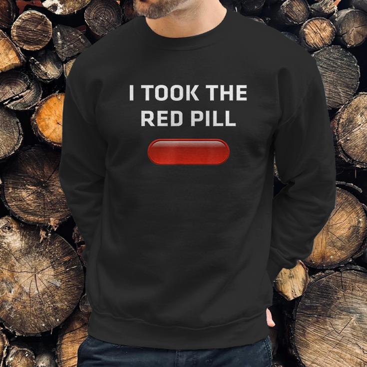 I Took The Red Pill Sweatshirt Gifts for Him