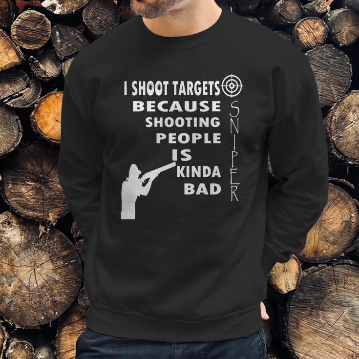 Trap Shooting Shirt Funny Skeet Shooting Shirt Sweatshirt Gifts for Him