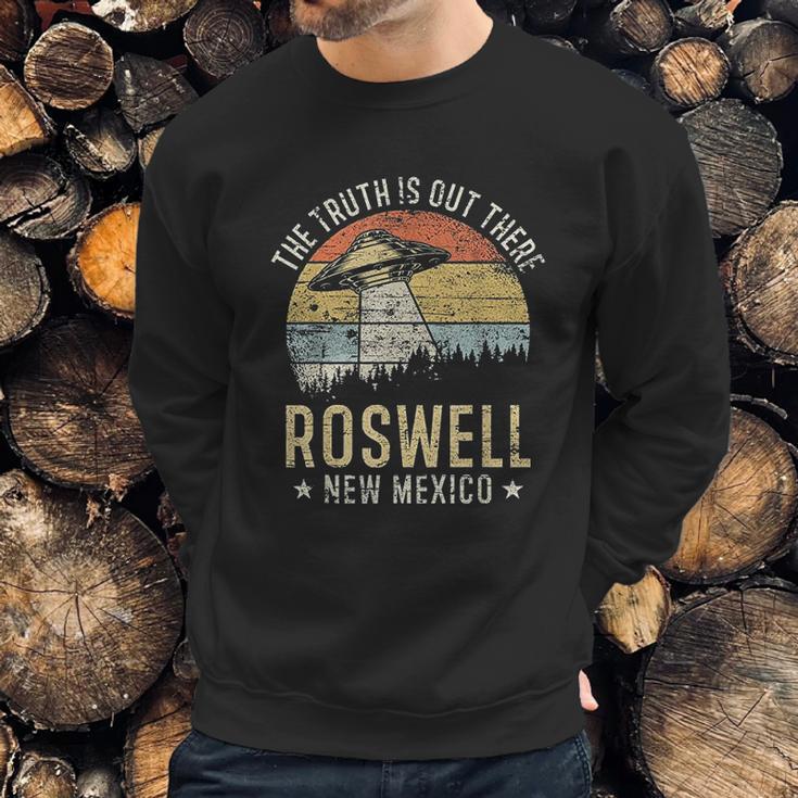 Truth Is Out There Roswell New Mexico Alien Abduction Ufo Sweatshirt Gifts for Him