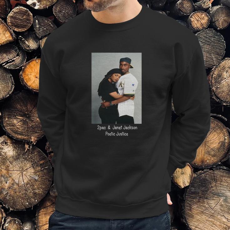 Tupac 2Pac & Janet Jackson Poetic Justice Sweatshirt Gifts for Him