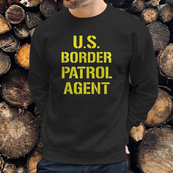 Us Border Patrol Agent Halloween Sweatshirt Gifts for Him