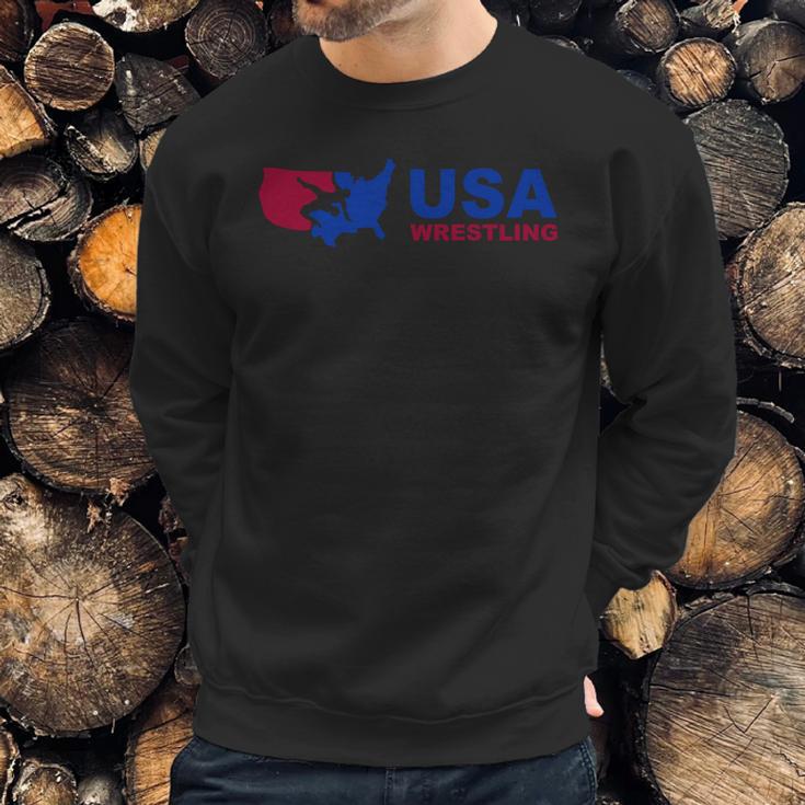 Usa Wrestling Sweatshirt Gifts for Him