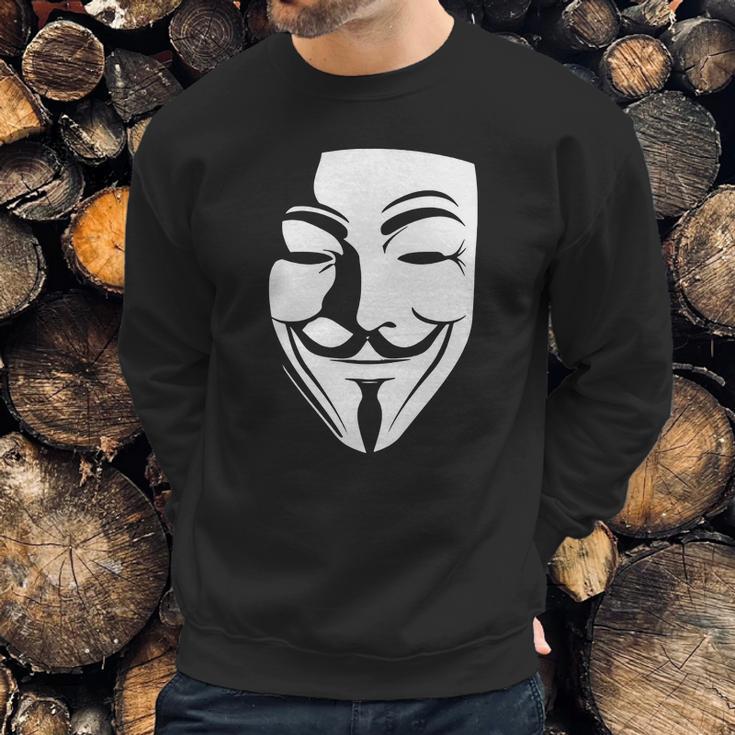 V Per Vendetta Face Film Horror Cinema Tv T-Shirt Sweatshirt Gifts for Him