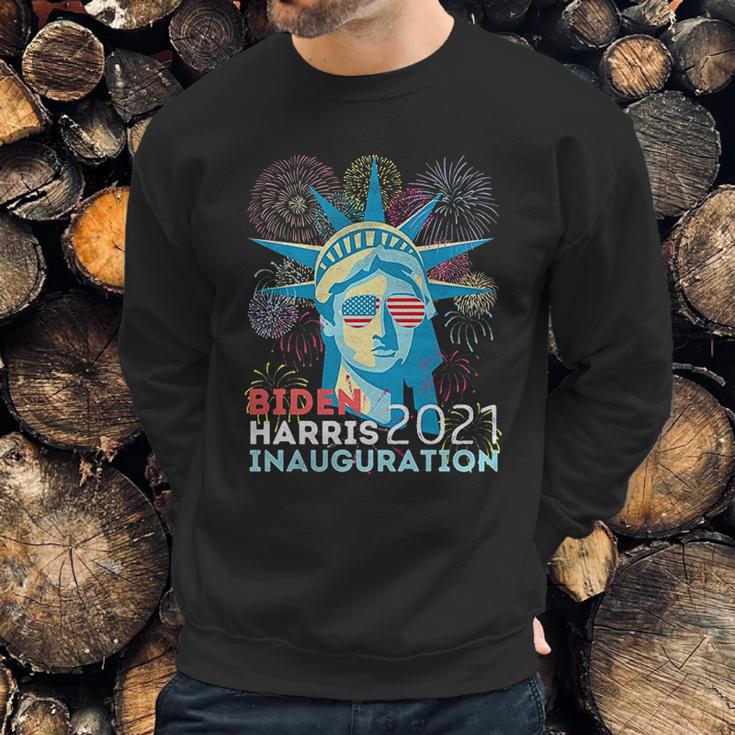 Victory Inauguration Celebration Vintage Distressed Sweatshirt Gifts for Him