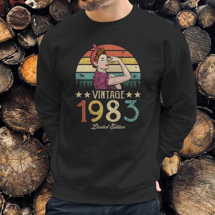 Vintage 1983 Limited Edition 1983 39Th Birthday 39 Years Old Sweatshirt Gifts for Him