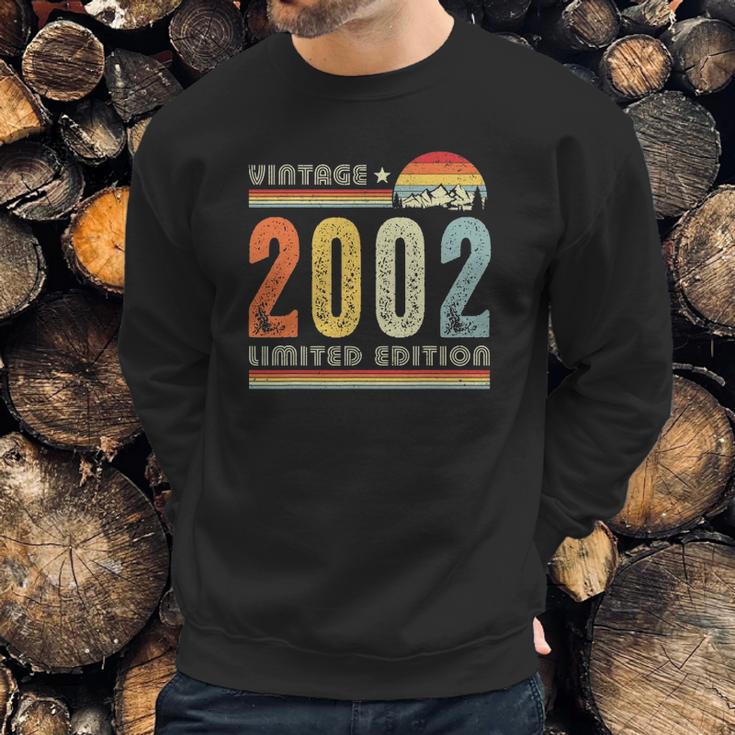 Vintage 2002 Made In 2002 20Th Birthday 20 Years Old Sweatshirt Gifts for Him