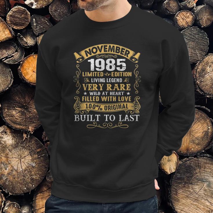 Vintage 36Th Birthday November 1985 Gift 36 Years Old Sweatshirt Gifts for Him