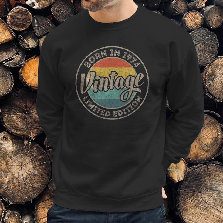 Vintage 47 Birthday 47Th Bday Tee Retro 47 Years Old Sweatshirt Gifts for Him