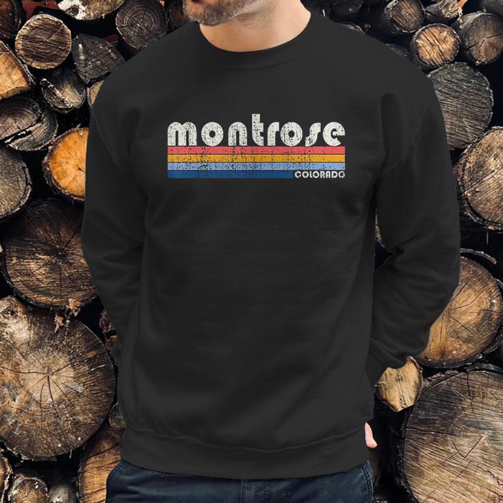 Vintage 70S 80S Style Montrose Co Sweatshirt Gifts for Him