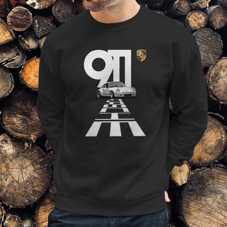 Vintage 911 Porsche Racing Car Sweatshirt Gifts for Him