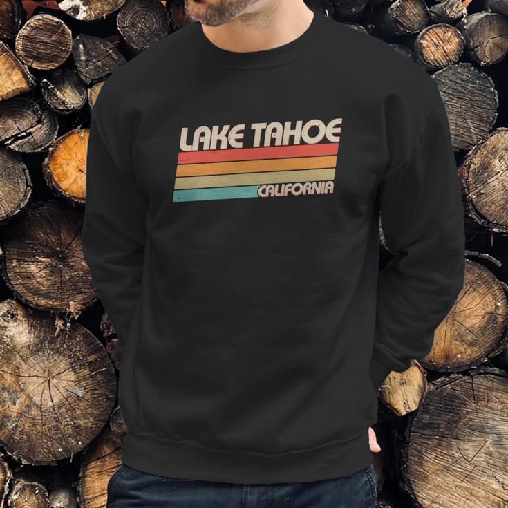 Vintage Lake Tahoe California Logo Sweatshirt Gifts for Him