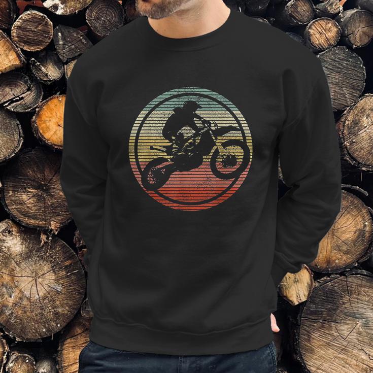 Vintage Motocross Bike Enduro Biker Sweatshirt Gifts for Him