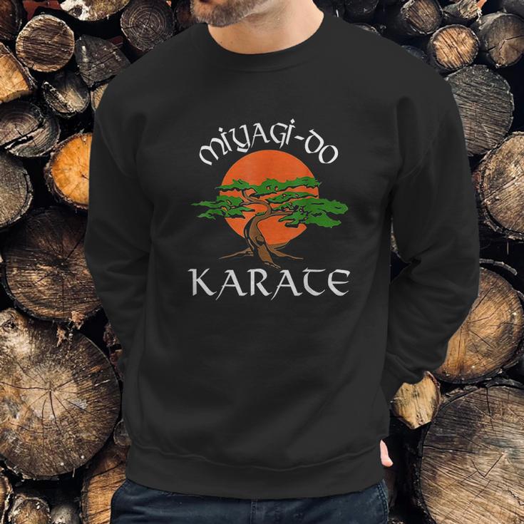 Vintage New Miyagi Do Karate Cool Bonsai Tree Gift Youth Sweatshirt Gifts for Him