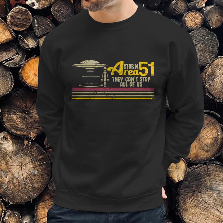 Vintage Storm Area 51 They Cant Stop All Of Us Sweatshirt Gifts for Him