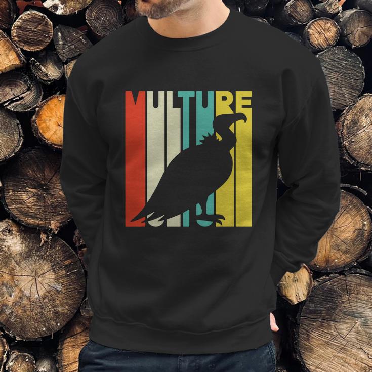 Vintage Style Vulture Silhouette T-Shirt Sweatshirt Gifts for Him