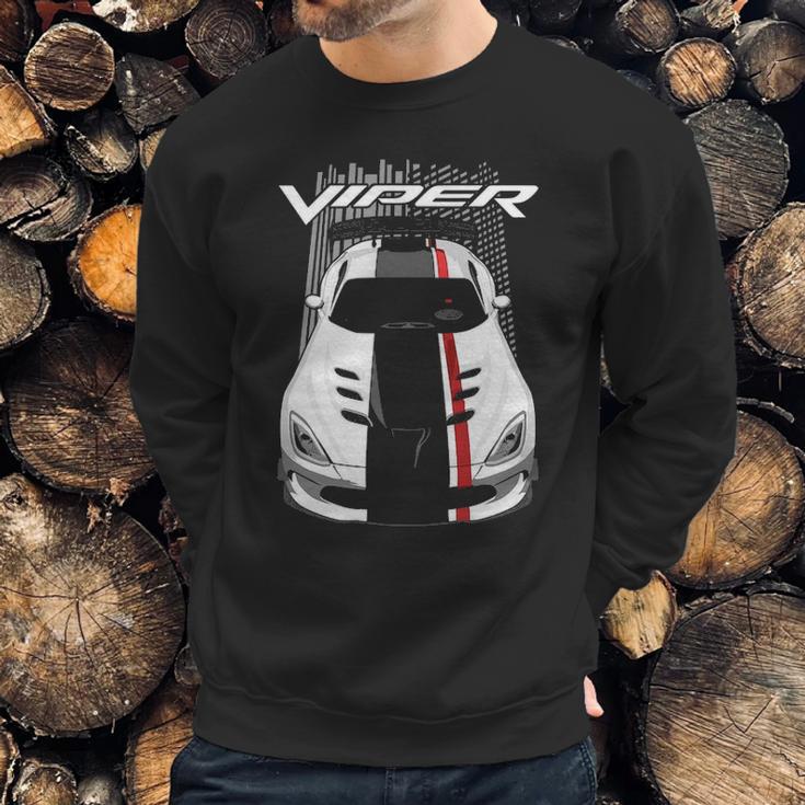 Viper Acr 5Th Generation White And Black Sweatshirt Gifts for Him