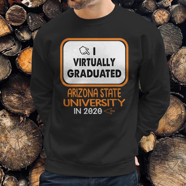 I Virtually Graduated Arizona State University In 2020 Sweatshirt Gifts for Him