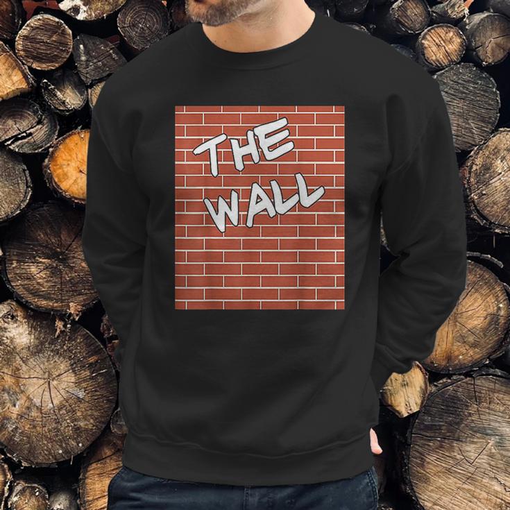 The Wall Funny Halloween Brick Wall Sweatshirt Gifts for Him