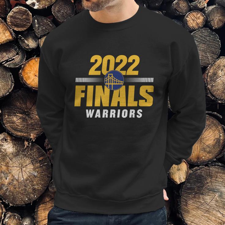 Warriors Finals 2022 Basketball Gold Blooded Warriors Graphic Design Printed Casual Daily Basic Sweatshirt Gifts for Him