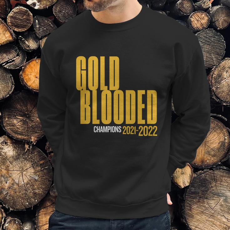 Warriors Finals 2022 Basketball Gold Blooded Warriors Graphic Design Printed Casual Daily Basic V3 Sweatshirt Gifts for Him