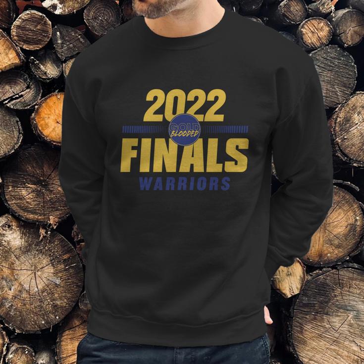 Warriors Finals 2022 Basketball Gold Blooded Warriors Sweatshirt Gifts for Him