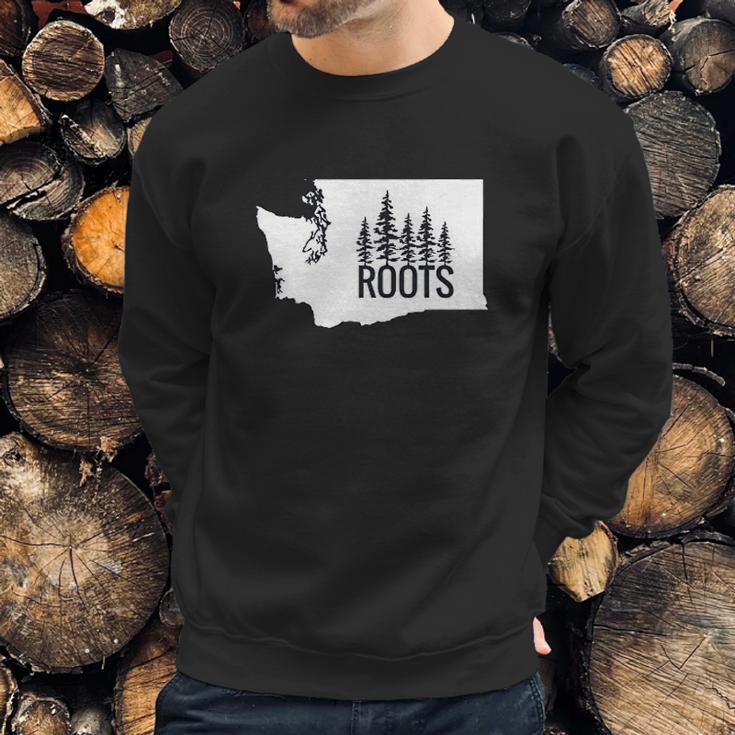 Washington State Roots Sweatshirt Gifts for Him