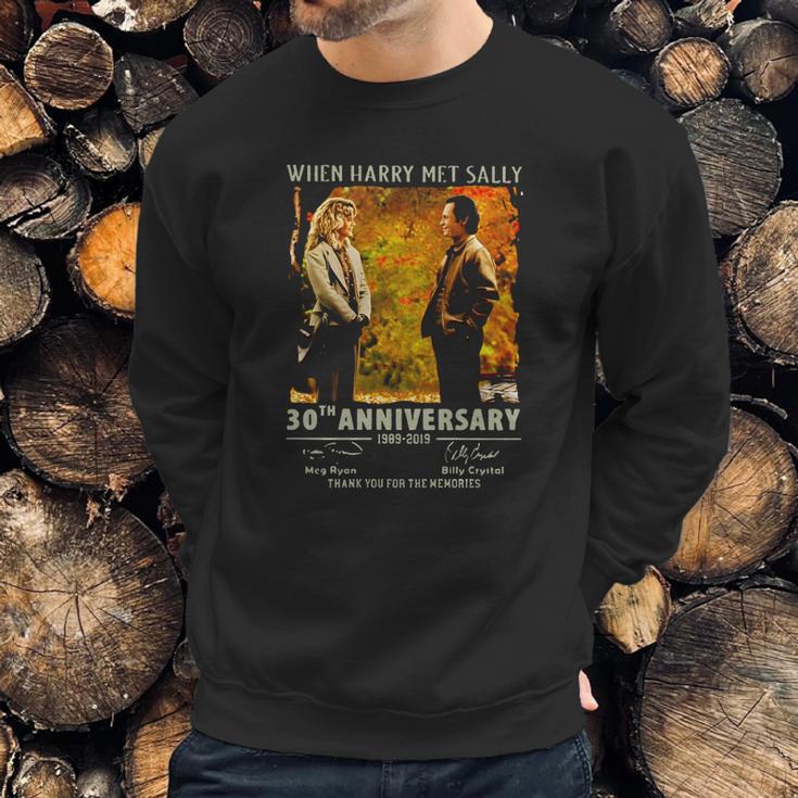 When Harry Met Sally 30Th Anniversary 1989-2019 Signatures Shirt Sweatshirt Gifts for Him